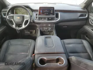 2021 Chevrolet Tahoe LS with VIN 1GNSCMKD4MR299752, listed as a Copart auction lot 50038445 with 69,349 mi miles and Salvage title. Bid and sale history available at DreamBid. Image 8.