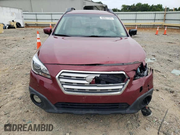 2015 Subaru Outback Premium with VIN 4S4BSBCC7F3334436, listed as a Copart auction lot 60827725 with 157,794 mi miles and Salvage title. Bid and sale history available at DreamBid. Image 5.