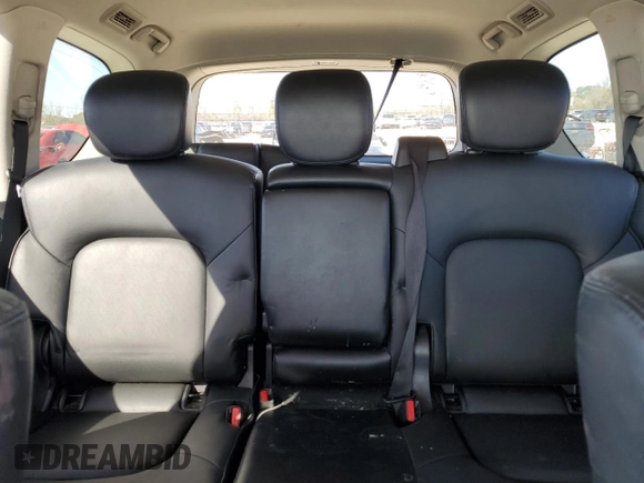 2022 Nissan Armada SV with VIN JN8AY2AD9N9675220, listed as a Copart auction lot 47884005 with 63,800 mi miles and Salvage Title. Bid and sale history available at carsss.com. Image 10.