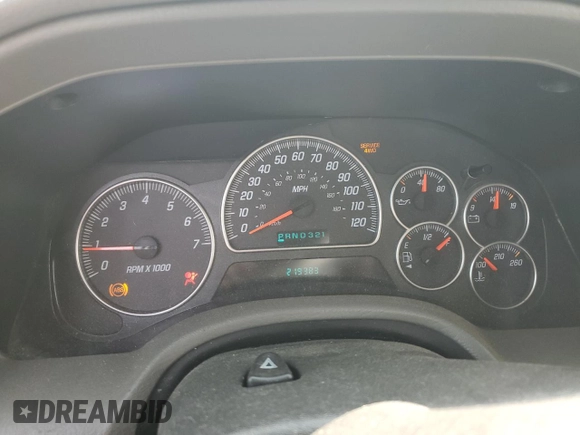 2003 GMC Envoy SLE с VIN 1GKDT13S432404783, выставлен на аукционе Copart как лот 60599315 с пробегом 219 383 миль миль и Чистый • Clean title. История ставок и продаж доступна на DreamBid. Изображение 9.