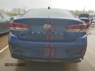 2018 Hyundai Sonata Sport with VIN 5NPE34AF0JH630743, listed as a Copart auction lot 51746945 with 83,077 mi miles and Salvage Title. Bid and sale history available at carsss.com. Image 6.