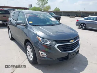 2020 Chevrolet Equinox LT z VIN 3GNAXJEV5LS574687, wystawiony jako IAAI lot #42037792 z przebiegiem 69 080 mil mil oraz . Historia ofert i sprzedaży dostępna na DreamBid. Obrazek 1.