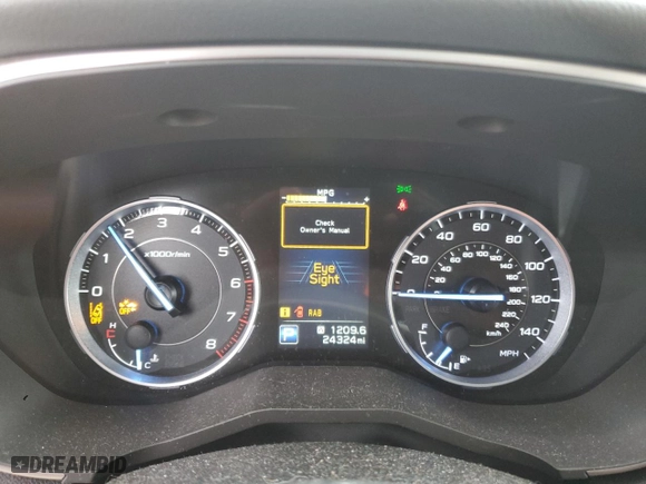 2022 Subaru Ascent Touring with VIN 4S4WMARD9N3453092, listed as a Copart auction lot 87636765 with 24,324 mi miles and Salvage Title. Bid and sale history available at carsss.com. Image 9.