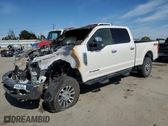 2017 Ford F-350 Platinum with VIN 1FT8W3BTXHEF38214, listed as a Copart auction lot 53367845 with Not provided miles and Salvage title. Bid and sale history available at DreamBid. Image 1.