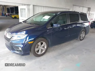 2018 Honda Odyssey EX with VIN 5FNRL6H56JB070610, listed as a IAAI auction lot 42569647 with 78,554 mi miles and . Bid and sale history available at DreamBid. Image 2.