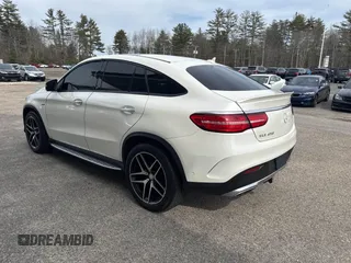 2016 Mercedes-Benz GLE 450 AMG with VIN 4JGED6EB0GA008588, listed as a IAAI auction lot 41836551 with 100,594 mi miles and . Bid and sale history available at DreamBid. Image 3.