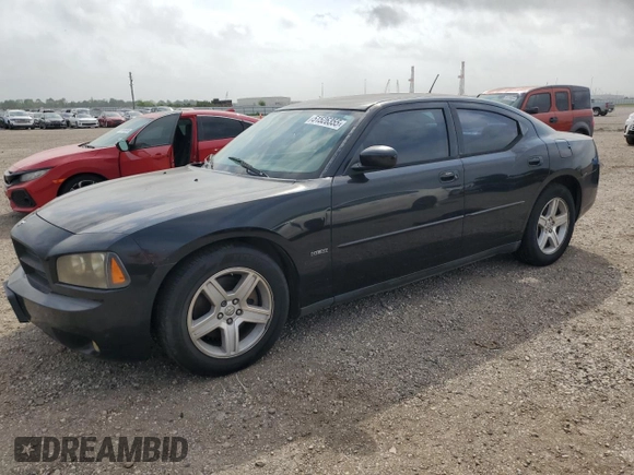 2008 Dodge Charger R/T with VIN 2B3LA53H48H158746, listed as a Copart auction lot 51526355 with 200,573 mi miles and Clean Title. Bid and sale history available at carsss.com. Image 1.