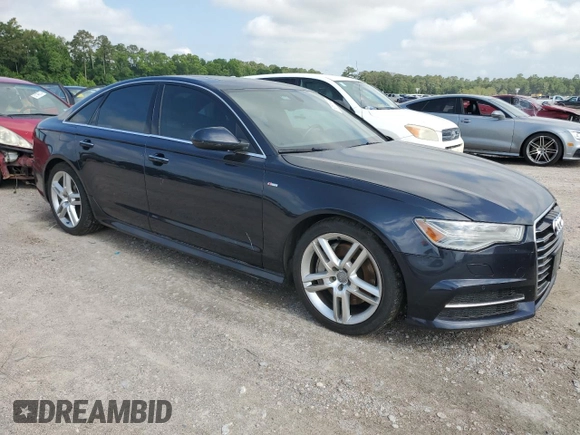 2016 Audi A6 3.0L TDI Premium Plus with VIN WAUFMAFC7GN017250, listed as a Copart auction lot 52628774 with 254,704 mi miles. Bid and sale history available at carsss.com. Image 4.