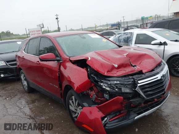 2023 Chevrolet Equinox LT with VIN 3GNAXKEG5PL255572, listed as a IAAI auction lot 42180462 with 19,949 mi miles and . Bid and sale history available at DreamBid. Image 13.