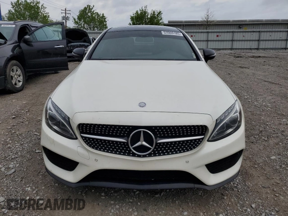 2017 Mercedes-Benz C 300 z VIN WDDWJ4KBXHF341482, wystawiony jako Copart lot #53969185 z przebiegiem 119 121 mil mil oraz Szkoda całkowita • Salvage title. Historia ofert i sprzedaży dostępna na DreamBid. Obrazek 5.
