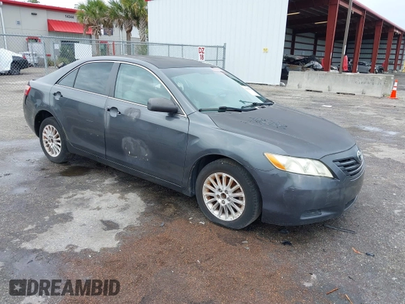 2007 Toyota Camry CE with VIN 4T1BE46K27U714561, listed as a IAAI auction lot 42164170 with 191,094 mi miles and . Bid and sale history available at DreamBid. Image 1.