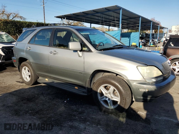2003 Lexus RX 300 with VIN JTJGF10U330162566, listed as a Copart auction lot 85192144 with 187,769 mi miles and Salvage Title. Bid and sale history available at carsss.com. Image 4.