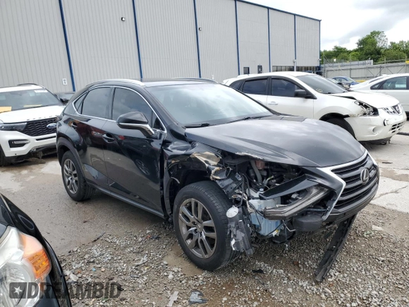 2016 Lexus NX 200t with VIN JTJBARBZ0G2086265, listed as a Copart auction lot 61365275 with 97,649 mi miles and Salvage title. Bid and sale history available at DreamBid. Image 4.