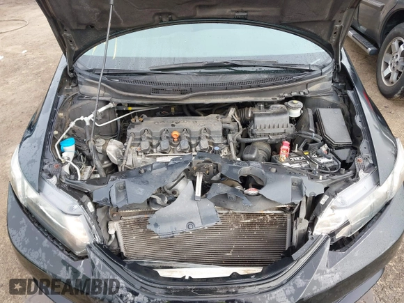 2014 Honda Civic Sedan LX with VIN 2HGFB2F58EH508904, listed as a IAAI auction lot 41522164 with 109,111 mi miles. Bid and sale history available at carsss.com. Image 10.