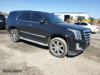 2015 Cadillac Escalade Luxury with VIN 1GYS3MKJ5FR642385, listed as a Copart auction lot 45521175 with 194,448 mi miles and Clean Title. Bid and sale history available at carsss.com. Image 4.