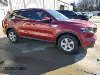 2021 Kia Sorento LX with VIN 5XYRG4LC0MG062403, listed as a Copart auction lot 43642605 with 56,298 mi miles and Salvage Title. Bid and sale history available at carsss.com. Image 4.