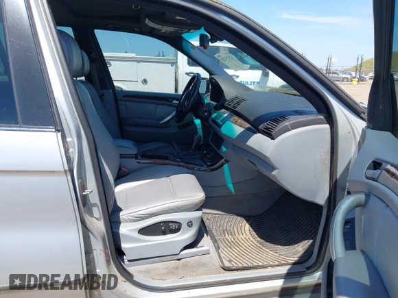 2001 BMW X5 4.4i with VIN WBAFB33511LH18797, listed as a IAAI auction lot 42075328 with 169,396 mi miles. Bid and sale history available at carsss.com. Image 5.