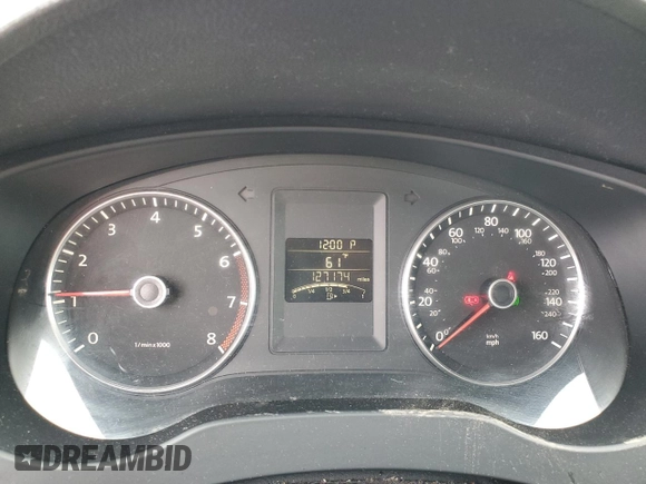 2012 Volkswagen Jetta SE with VIN 3VWDP7AJ8CM302938, listed as a Copart auction lot 57828475 with 127,174 mi miles and Clean title. Bid and sale history available at DreamBid. Image 9.