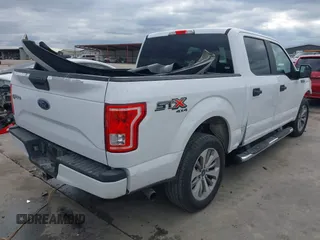 2017 Ford F-150 XL with VIN 1FTEW1EF5HKC04641, listed as a IAAI auction lot 41304620 with 156,064 mi miles. Bid and sale history available at carsss.com. Image 4.