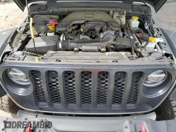 2021 Jeep Gladiator Rubicon с VIN 1C6JJTBG5ML507579, выставлен на аукционе Copart как лот 60409785 с пробегом 62 585 миль миль и Списание • Salvage title. История ставок и продаж доступна на DreamBid. Изображение 11.