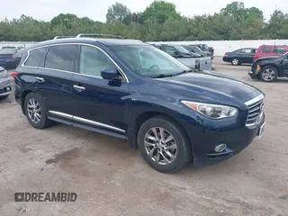 2015 Infiniti QX60 with VIN 5N1AL0MM0FC531808, listed as a IAAI auction lot 42402896 with 128,492 mi miles and . Bid and sale history available at DreamBid. Image 1.