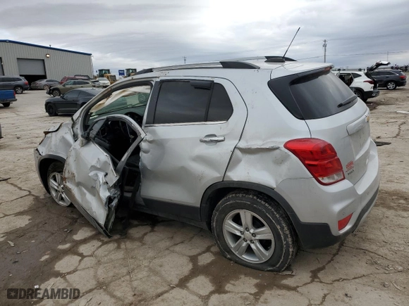 2019 Chevrolet Trax LT with VIN 3GNCJLSBXKL266729, listed as a Copart auction lot 44404515 with 105,935 mi miles and Salvage Title. Bid and sale history available at carsss.com. Image 2.