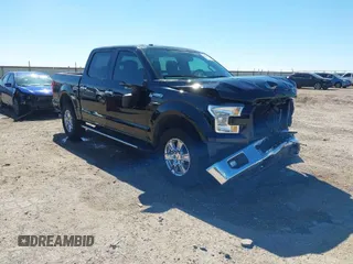 2017 Ford F-150 XL with VIN 1FTEW1EF6HKD30796, listed as a IAAI auction lot 41681044 with 81,299 mi miles. Bid and sale history available at carsss.com. Image 1.