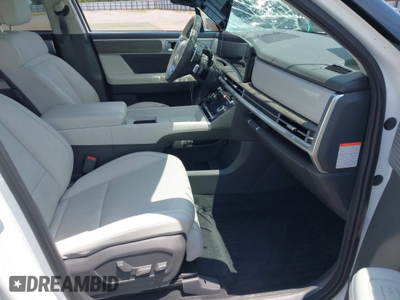 2024 Hyundai Santa Fe Calligraphy с VIN 5NMP5DG19RH006592, выставлен на аукционе IAAI как лот 42654567 с пробегом 19 156 миль миль и . История ставок и продаж доступна на DreamBid. Изображение 5.