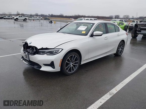 2021 BMW 3 Series 330i xDrive with VIN 3MW5R7J01M8C07735, listed as a IAAI auction lot 41570956 with 70,915 mi miles and . Bid and sale history available at carsss.com. Image 2.