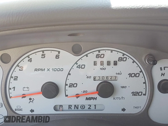 2001 Ford Explorer Sport Trac with VIN 1FMZU67E91UA85958, listed as a IAAI auction lot 42454056 with 230,627 mi miles and . Bid and sale history available at DreamBid. Image 7.