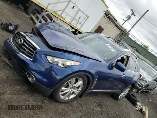 2013 Infiniti FX with VIN JN8CS1MW5DM174936, listed as a Copart auction lot 66292974 with Not Provided miles and Salvage Title. Bid and sale history available at DreamBid. Image 1.