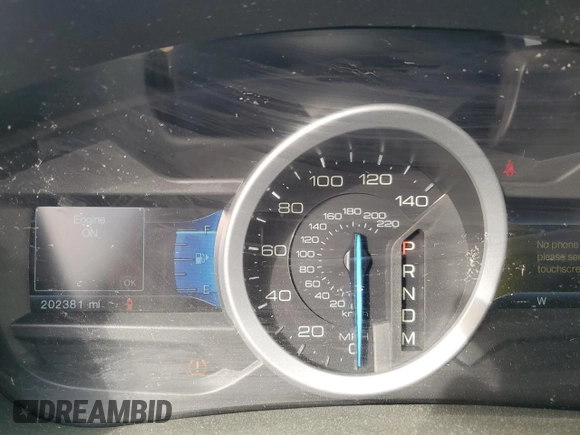 2015 Ford Explorer XLT with VIN 1FM5K7D83FGB36787, listed as a Copart auction lot 49992615 with 202,381 mi miles and Salvage Title. Bid and sale history available at carsss.com. Image 9.