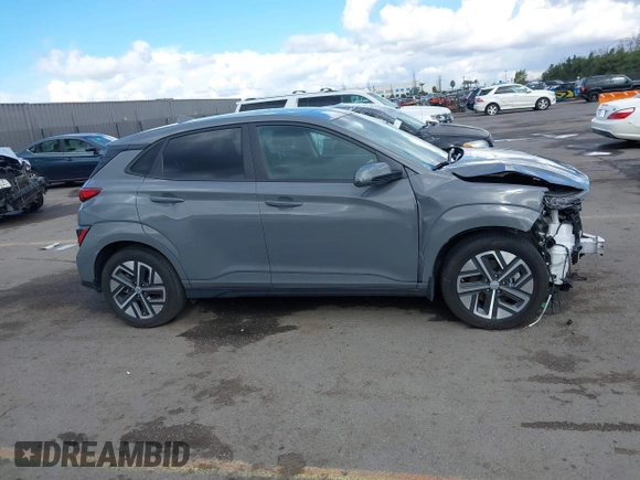 2023 Hyundai Kona SEL with VIN KM8K33AG8PU176452, listed as a IAAI auction lot 41429393 with 22,712 mi miles and . Bid and sale history available at carsss.com. Image 14.