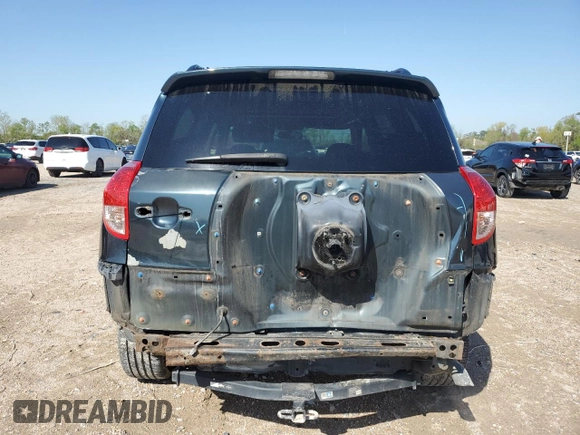 2008 Toyota RAV4 Sport with VIN JTMZK32V686012237, listed as a Copart auction lot 49598885 with 193,871 mi miles and Salvage title. Bid and sale history available at DreamBid. Image 6.