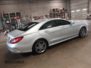 2016 Mercedes-Benz CLS with VIN WDDLJ6HB5GA160338, listed as a IAAI auction lot 41886163 with 105,209 mi miles. Bid and sale history available at carsss.com. Image 4.