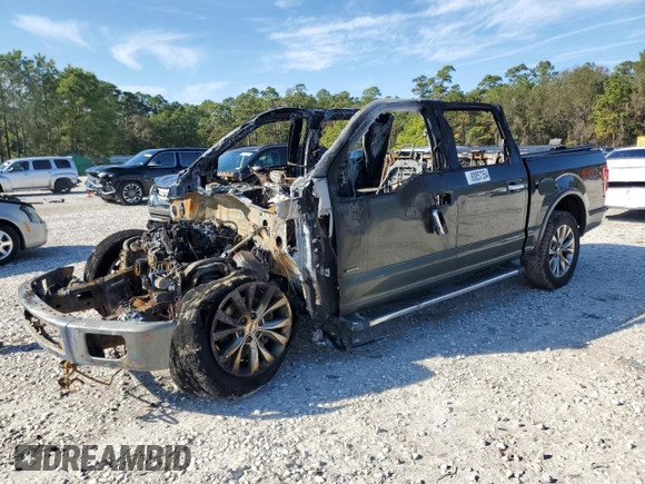2015 Ford F-150 XLT with VIN 1FTEW1EG0FKD08654, listed as a Copart auction lot 83057354 with 0 mi miles and Non Repairable. Bid and sale history available at carsss.com. Image 1.