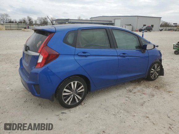 2017 Honda Fit EX-L with VIN JHMGK5H80HS008887, listed as a Copart auction lot 44145485 with Not Provided miles and Salvage Title. Bid and sale history available at DreamBid. Image 3.