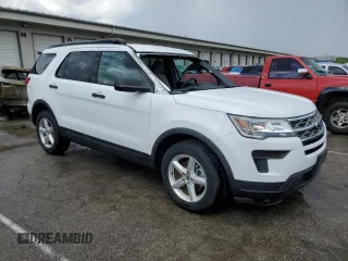 2018 Ford Explorer with VIN 1FM5K8B83JGC13210, listed as a Copart auction lot 54393155 with 72,082 mi miles and Salvage title. Bid and sale history available at DreamBid. Image 4.