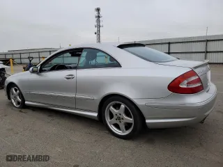 2004 Mercedes-Benz CLK-Class 5.0L with VIN WDBTJ75J04F110990, listed as a Copart auction lot 85511414 with 251,096 mi miles and Salvage Title. Bid and sale history available at carsss.com. Image 2.