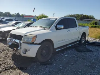 2007 Nissan Titan SE with VIN 1N6BA07A57N233208, listed as a Copart auction lot 60607915 with 349,400 mi miles and Salvage title. Bid and sale history available at DreamBid. Image 1.