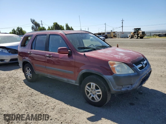 2002 Honda CR-V EX with VIN JHLRD78822C065287, listed as a Copart auction lot 56346895 with 118,889 mi miles and Clean title. Bid and sale history available at DreamBid. Image 4.