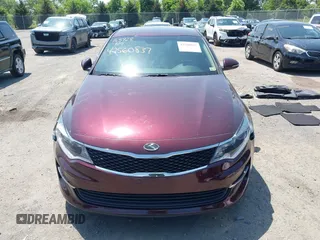 2018 Kia Optima LX with VIN 5XXGT4L32JG183016, listed as a IAAI auction lot 42560837 with 161,426 mi miles and . Bid and sale history available at DreamBid. Image 12.