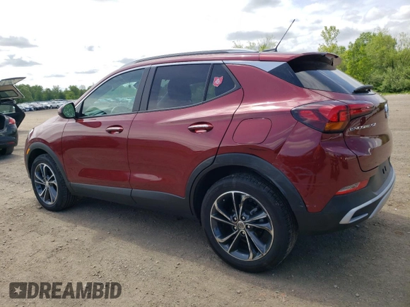 2023 Buick Encore GX Select with VIN KL4MMDS24PB140847, listed as a Copart auction lot 57037035 with 16,759 mi miles and Salvage title. Bid and sale history available at DreamBid. Image 2.