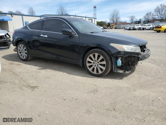 2009 Honda Accord Cpe EX-L with VIN 1HGCS22829A012732, listed as a Copart auction lot 50311205 with 190,303 mi miles and Salvage Title. Bid and sale history available at carsss.com. Image 4.