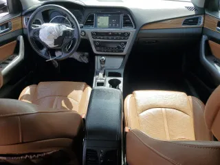 2015 Hyundai Sonata 2.4L Limited with VIN 5NPE34AF3FH024764, listed as a Copart auction lot 50980725 with 163,846 mi miles and Salvage Title. Bid and sale history available at carsss.com. Image 8.