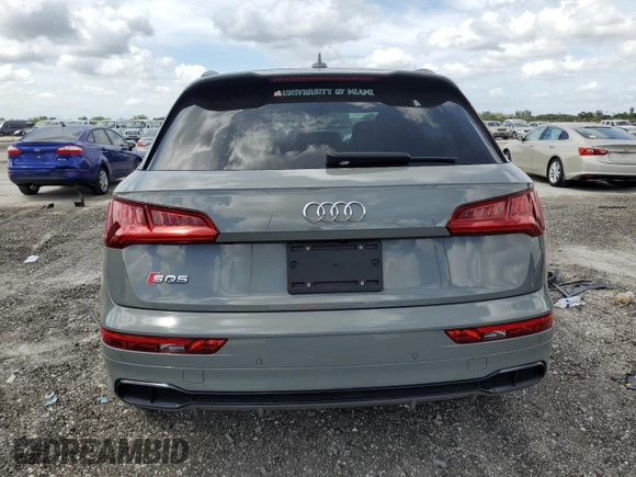 2019 Audi SQ5 Premium Plus with VIN WA1B4AFY1K2001739, listed as a Copart auction lot 44765984 with 29,469 mi miles and . Bid and sale history available at DreamBid. Image 6.