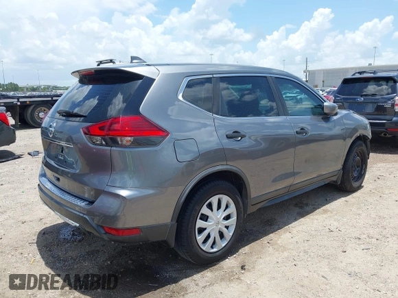 2017 Nissan Rogue SV with VIN KNMAT2MT2HP587882, listed as a IAAI auction lot 42534310 with 200,425 mi miles and . Bid and sale history available at DreamBid. Image 4.