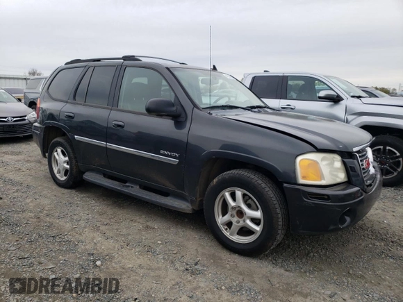 2006 GMC Envoy SLE with VIN 1GKDS13S762243434, listed as a Copart auction lot 49508625 with 192,860 mi miles and Salvage Title. Bid and sale history available at carsss.com. Image 4.