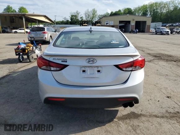 2014 Hyundai Elantra z VIN KMHDH6AH8EU028691, wystawiony jako Copart lot #57081515 z przebiegiem 93 198 mil mil oraz Szkoda całkowita • Salvage title. Historia ofert i sprzedaży dostępna na DreamBid. Obrazek 6.