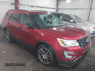 2016 Ford Explorer Sport z VIN 1FM5K8GT8GGC46435, wystawiony jako IAAI lot #42396302 z przebiegiem 124 604 mil mil oraz . Historia ofert i sprzedaży dostępna na DreamBid. Obrazek 1.